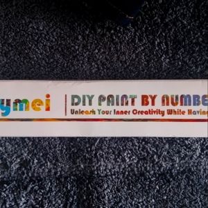 New DIY Canvas Paint by Number super cute dog picture. New never used includes p